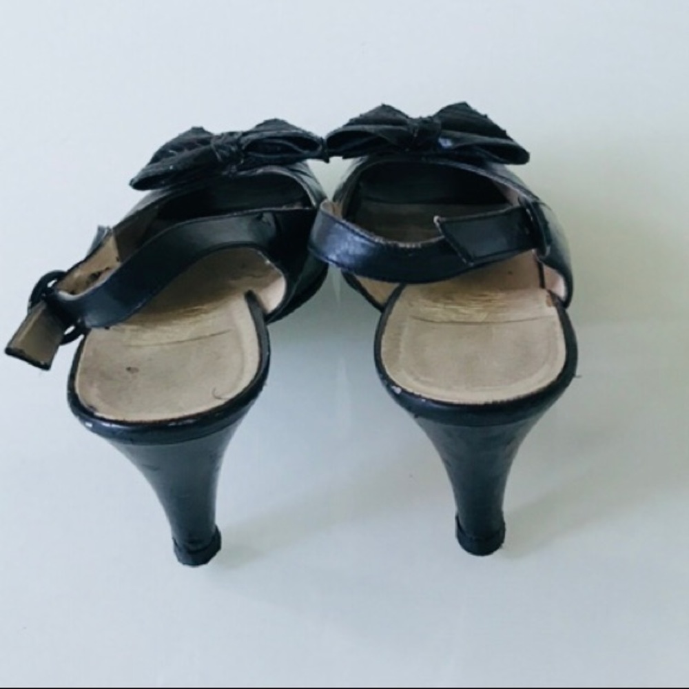 Salvatore Ferragamo Black Shoes Size 6.5 - Picture 2 of 8